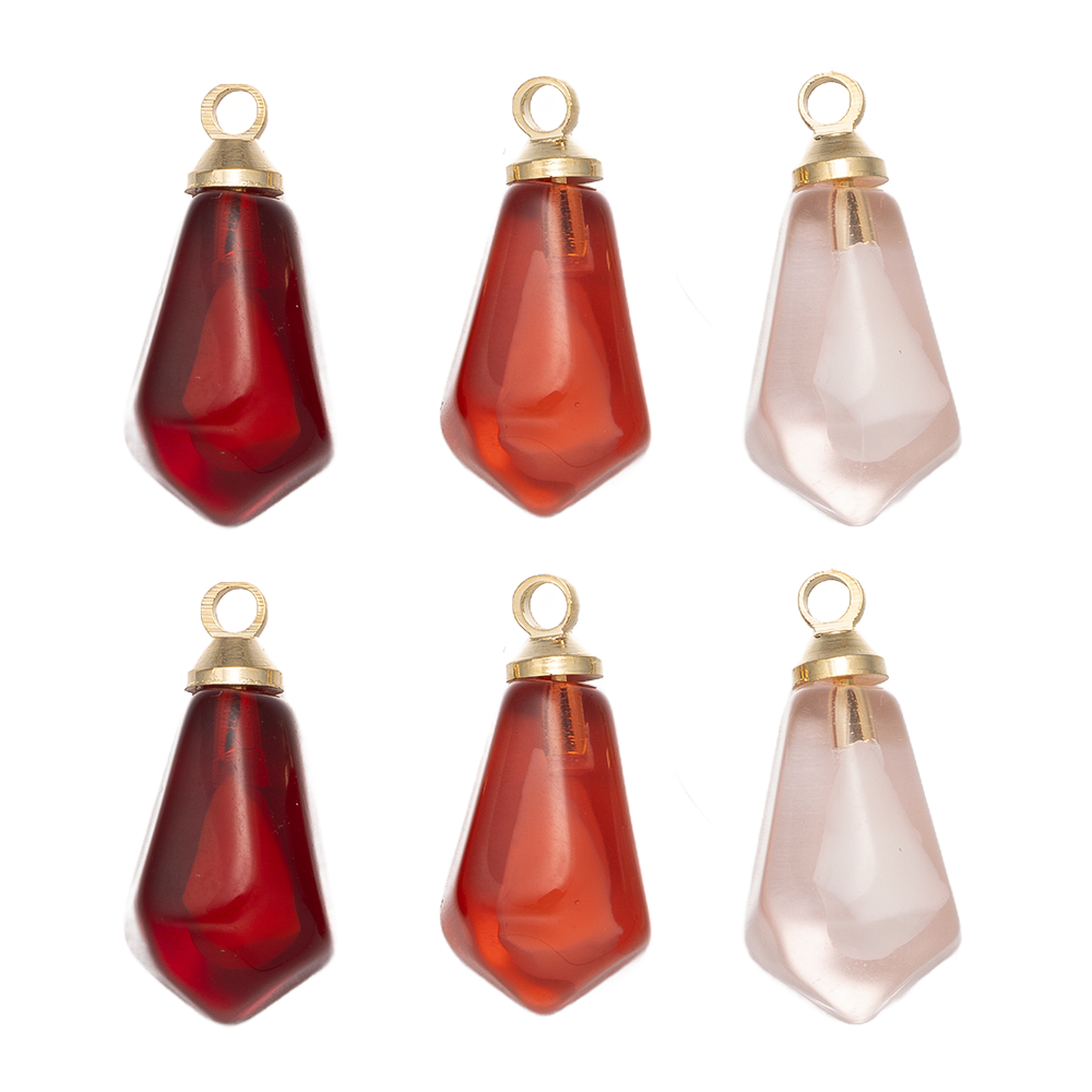 Resin Art Bracelet - 10pcs/Lot Fruit Pomegranate Seed Pendant For