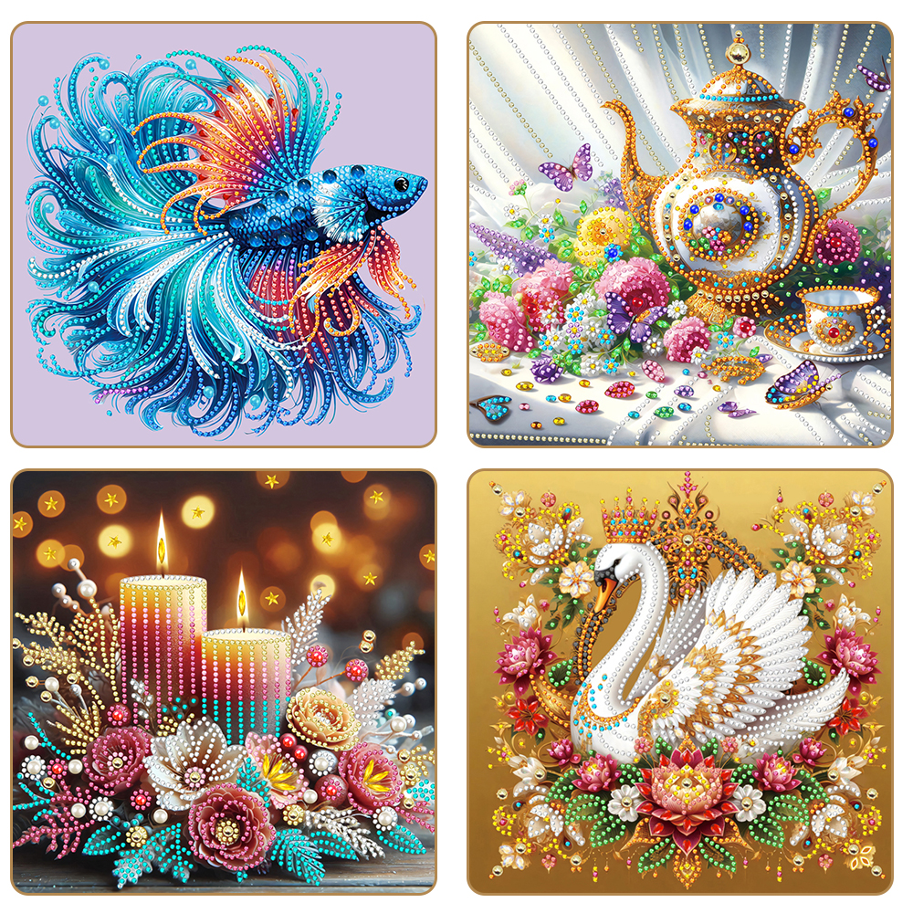 Resin Art Design For Wedding - DIY 5D Diamond Painting Kit for