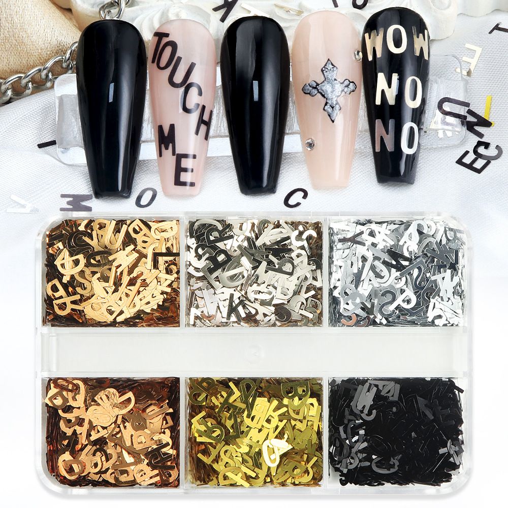 6-Grid Box Metallic Alphabet N - Resin Art Zone 评论和价格