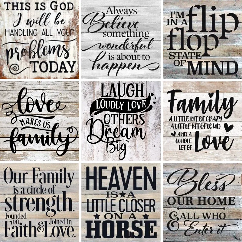 Diamond Painting Family Quotes - Resin Art Quotes 评论和价格