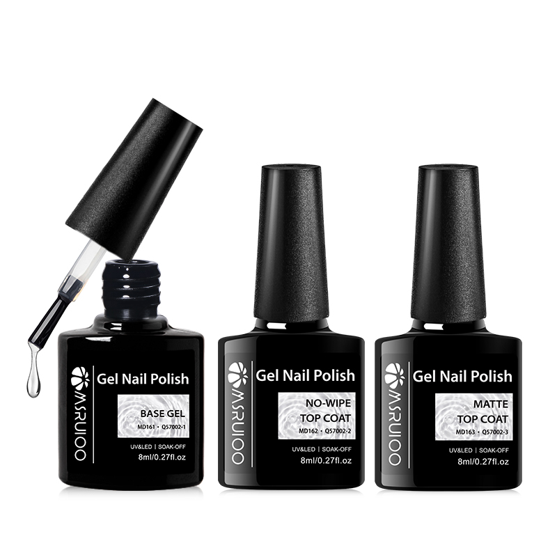 MSRUIOO 8ml Base Top Coat Gel  - Resin Art Varnish 评论和价格