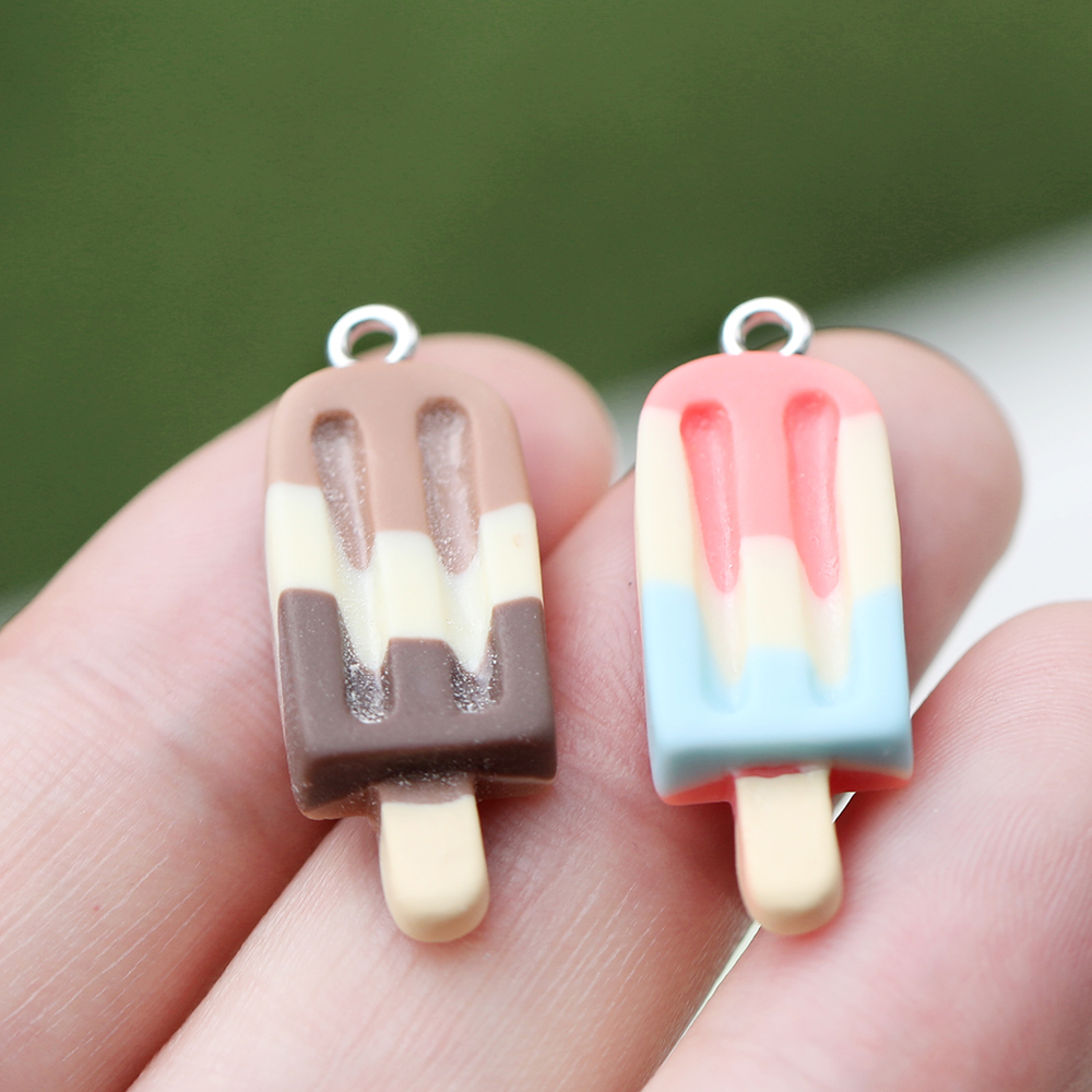 10pcs 12x32mm Cute Colorful Po - Resin Art Bracelet 评论和价格