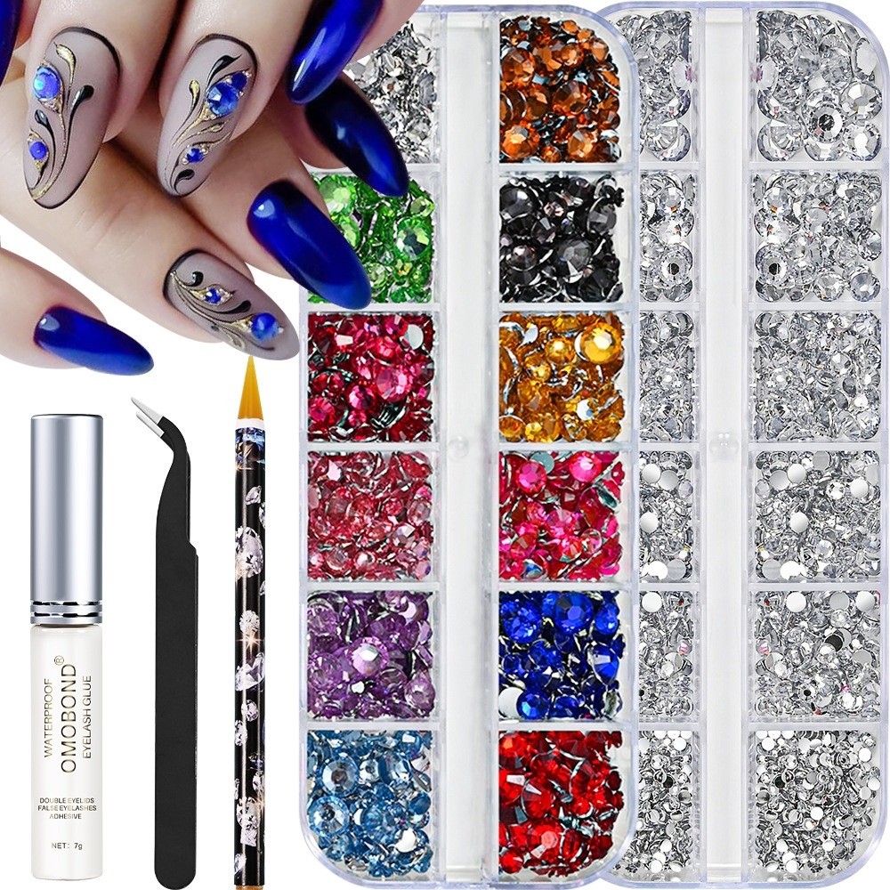 Multicolor Resin Rhinestone Ki - Resin Art Glitter 评论和价格