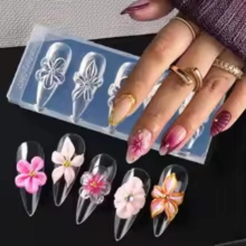 Silicone 3D Hibiscus Flower Na - Resin Art Using Flowers 评论和价格