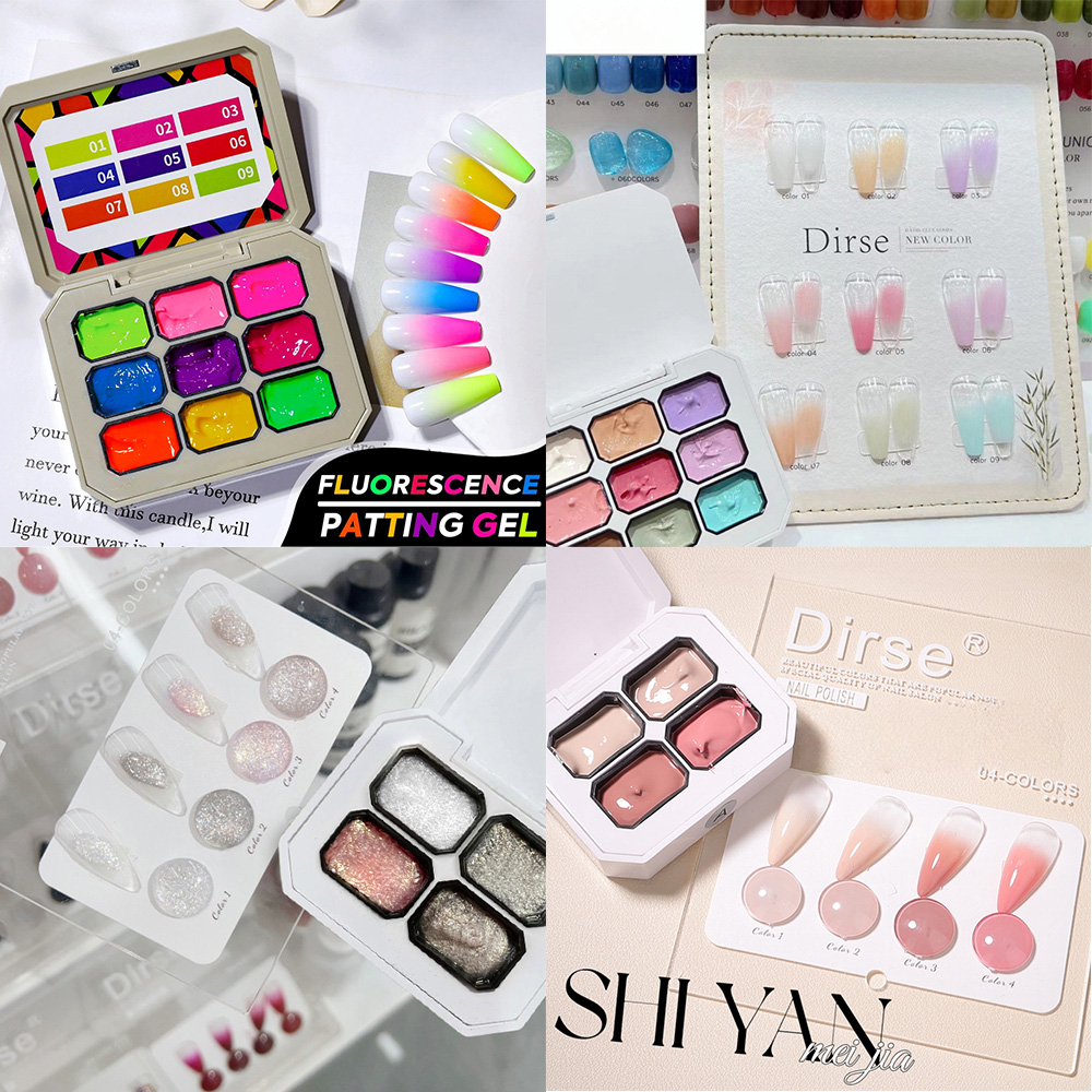 4/6/12 Grids Long Lasting Nude - Resin Art Glitter 评论和价格