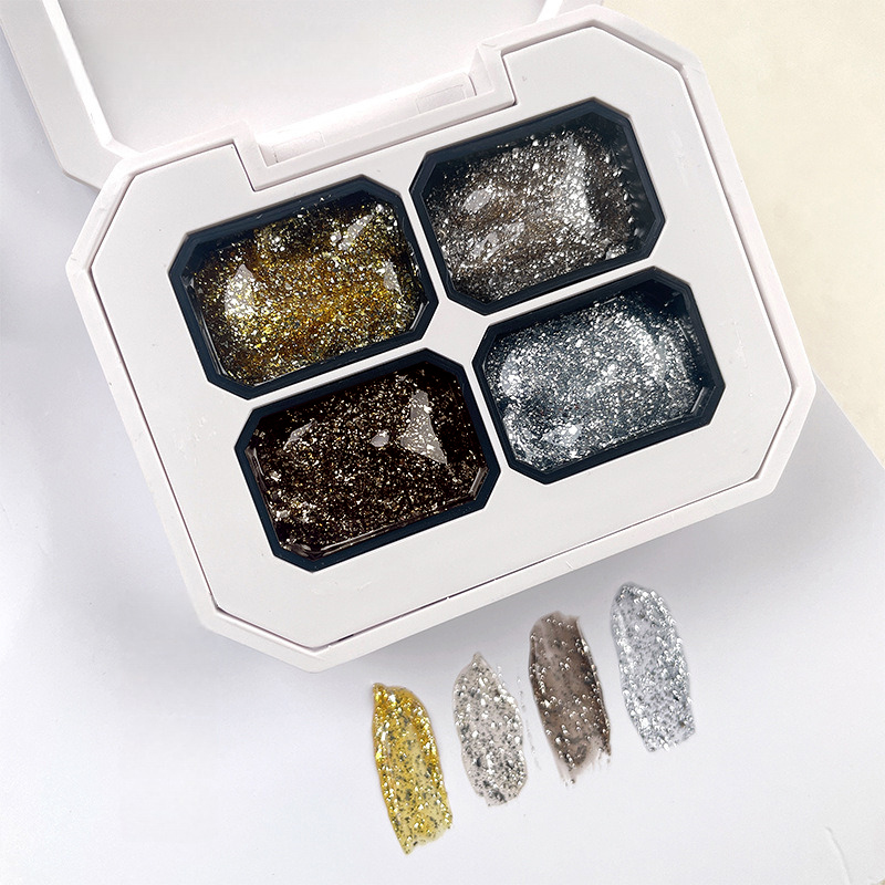 4/6/12 Grids Long Lasting Nude - Resin Art Glitter 评论和价格