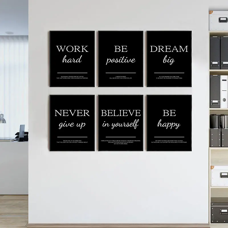 Modern Simple Inspirational Qu - Resin Art Quotes 评论和价格