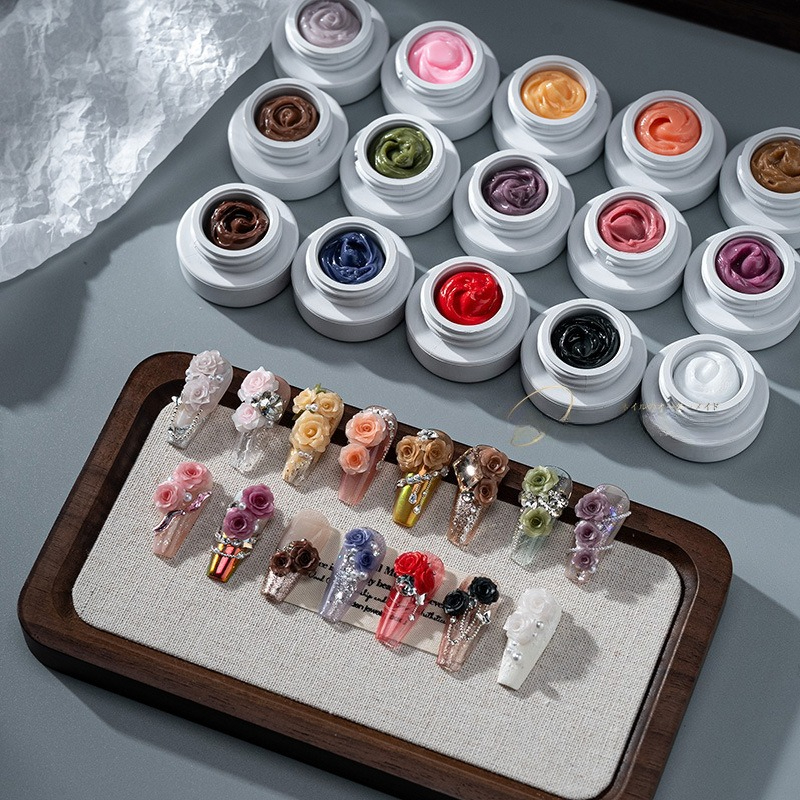 5ml 3D Flower Gel Non-Stick El - Resin Art Using Flowers 评论和价格