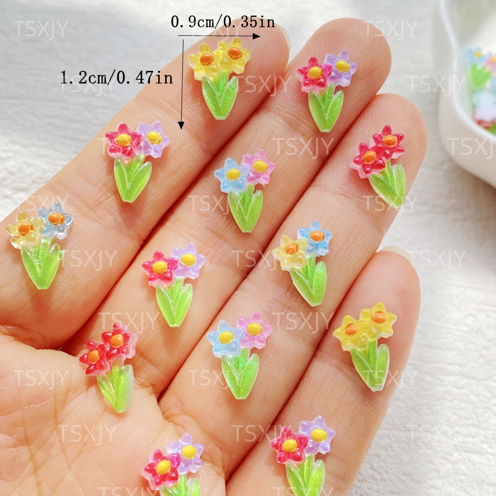 50Pcs Cute Mini Colorful Spark - Resin Art Design For Wedding 评论和价格