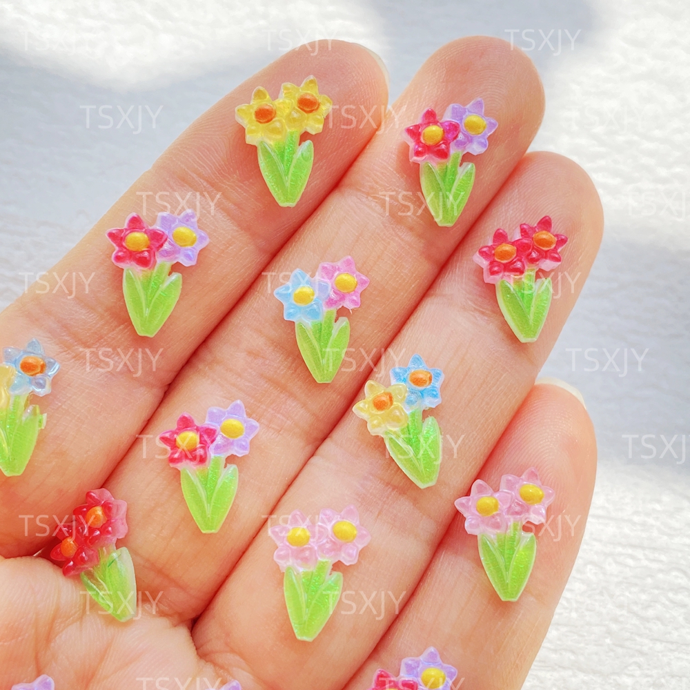50Pcs Cute Mini Colorful Spark - Resin Art Design For Wedding 评论和价格