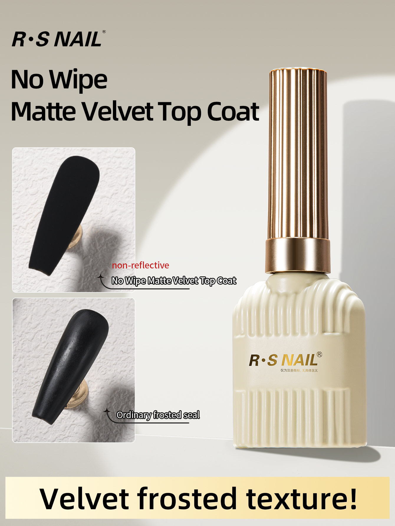 RSNAIL 12g Velvet Matte Top Co - Resin Art Varnish 评论和价格