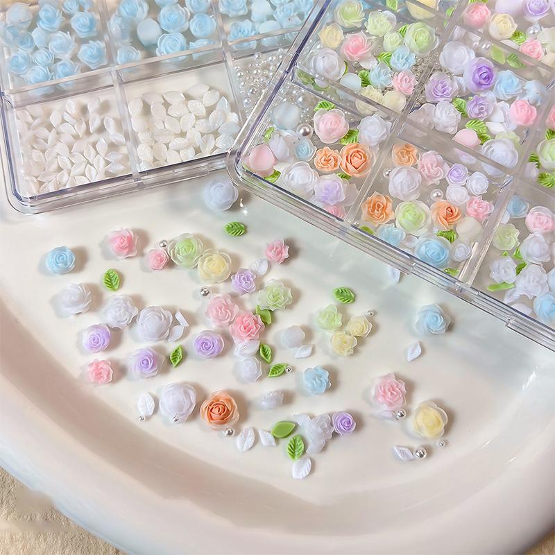 DIY 3D Nail Decoration Kit 6 1 - Resin Art Using Flowers 评论和价格