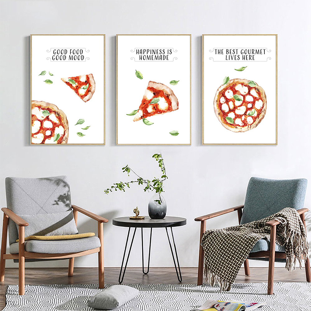 Italian Pizza Watercolor Poste - Resin Art Quotes 评论和价格