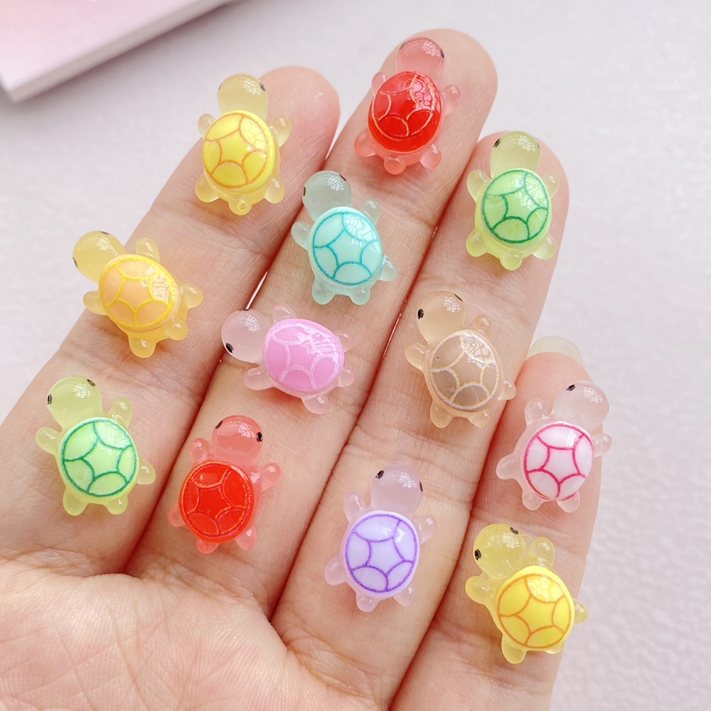 30Pcs Cute Mini Cartoon Night  - Resin Art Design For Wedding 评论和价格