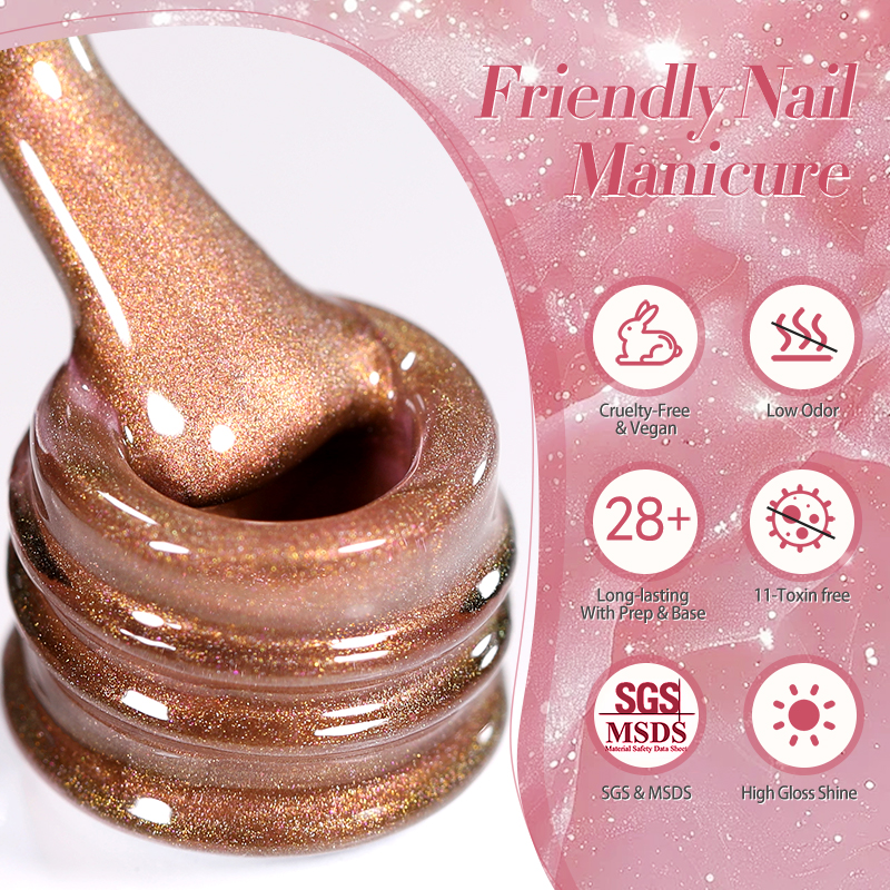 BORN PRETTY Pink Glass Bead Ca - Resin Art Varnish 评论和价格