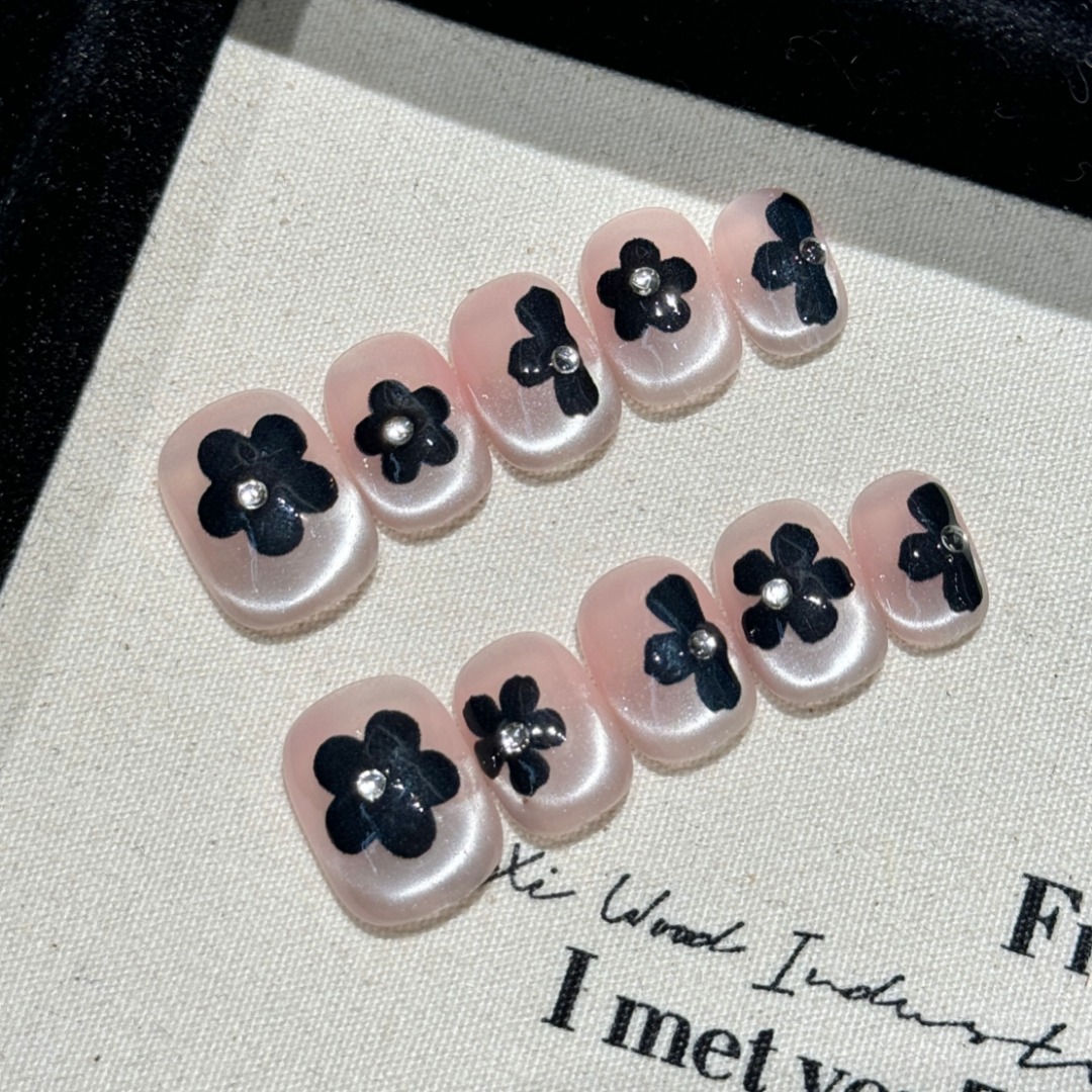 10pcs Handmade Pressed Short R - Resin Art Using Flowers 评论和价格