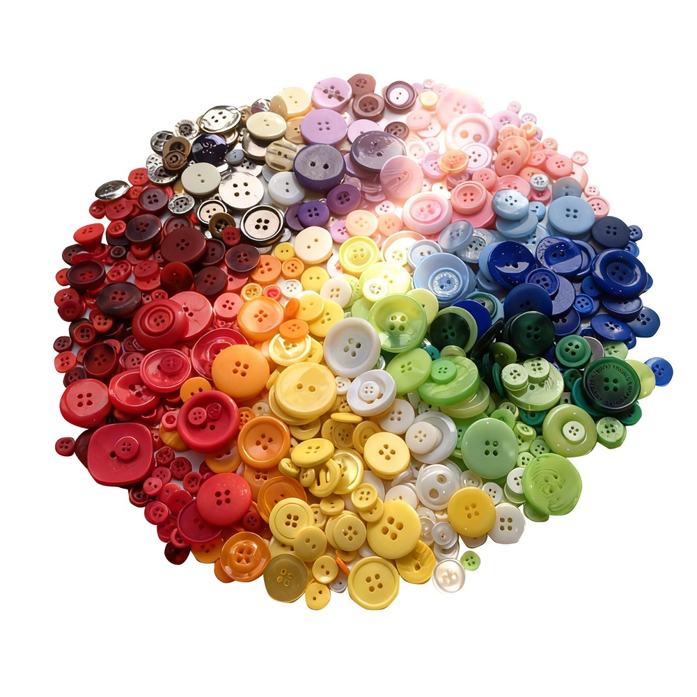 Resin Craft Buttons Round Styl - Resin Art Using Flowers 评论和价格