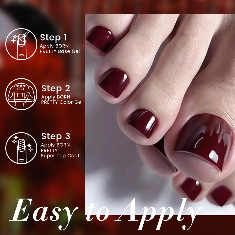 BORN PRETTY 10ml ANCORA Red Se - Resin Art Varnish 评论和价格