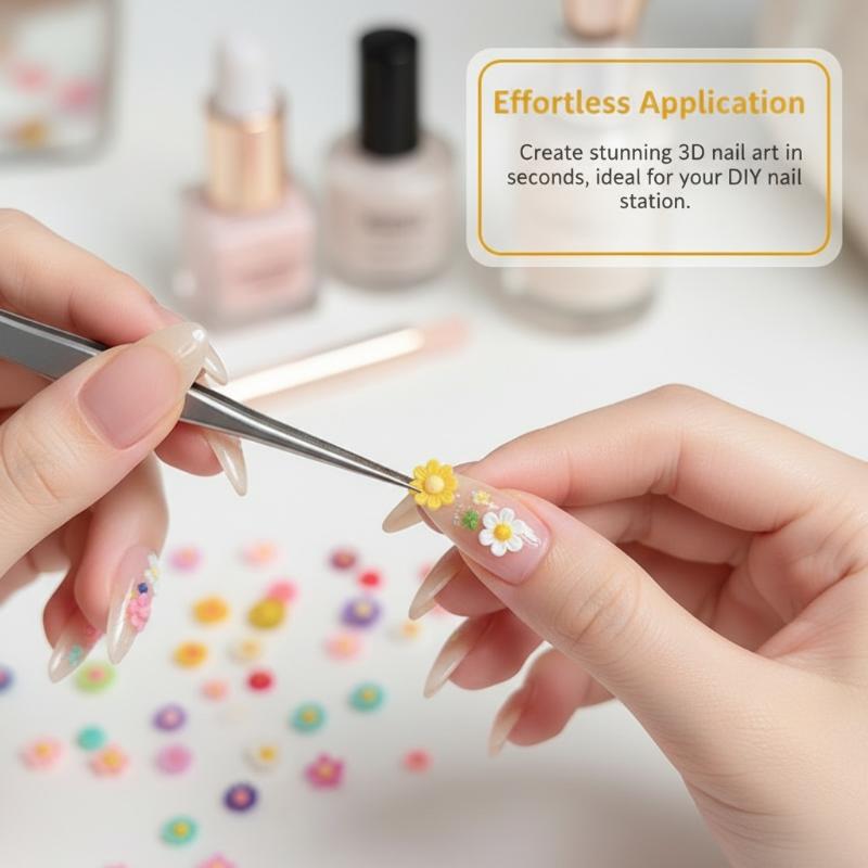 Summer Vibe Sunflower Nail Cha - Resin Art Using Flowers 评论和价格