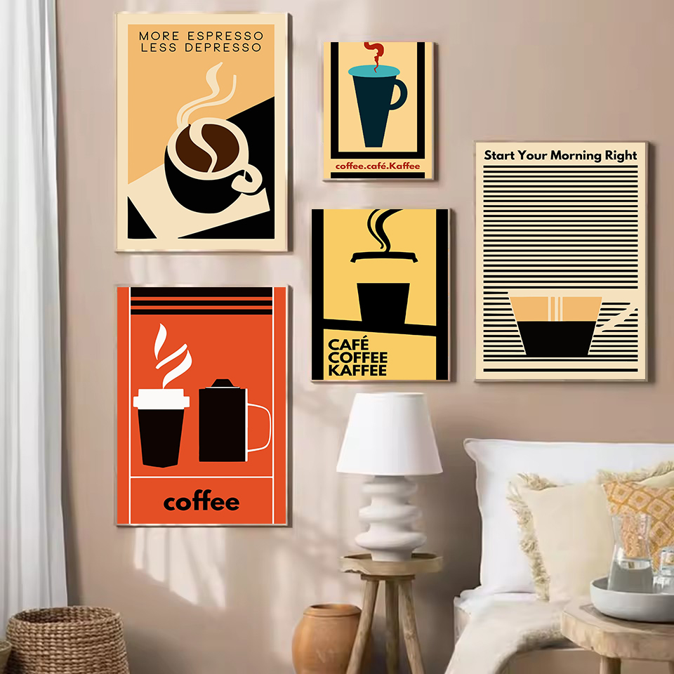 Retro Minimalist Funny Coffee  - Resin Art Quotes 评论和价格