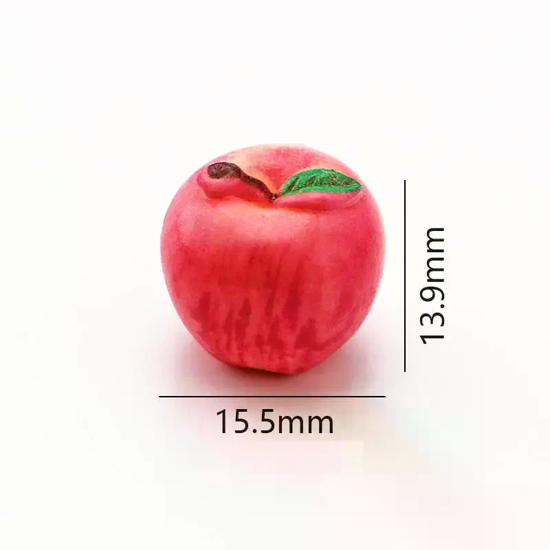 Cute Fruit Resin Loose Beads 3 - Resin Art Bracelet 评论和价格