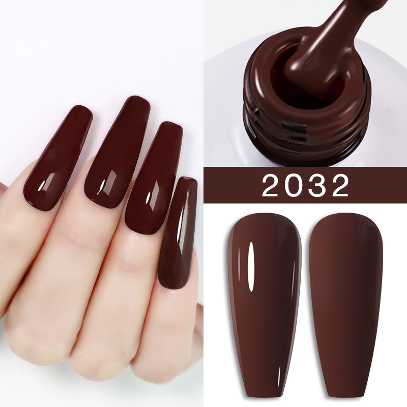 Arte Clavo Red Brown Gel Nail  - Resin Art Varnish 评论和价格