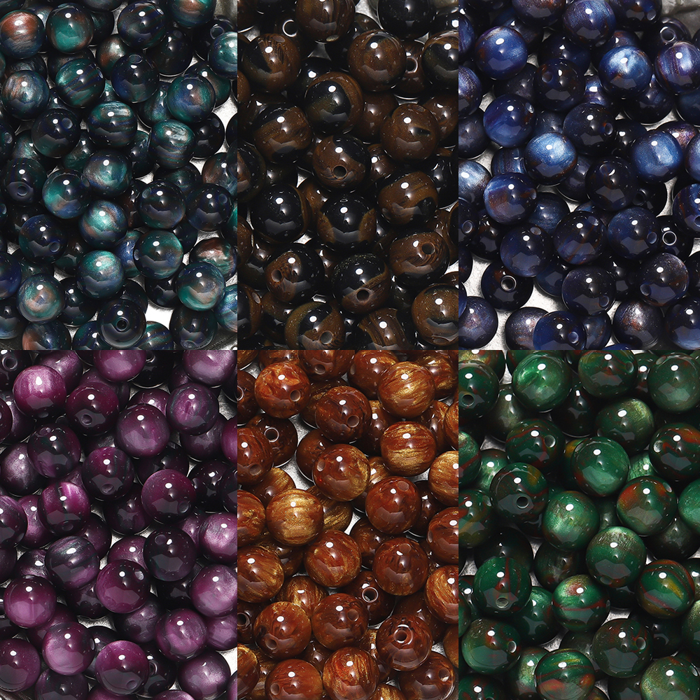 20/50Pcs Dark Color Mitation C - Resin Art Bracelet 评论和价格