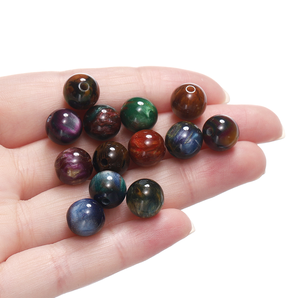 20/50Pcs Dark Color Mitation C - Resin Art Bracelet 评论和价格