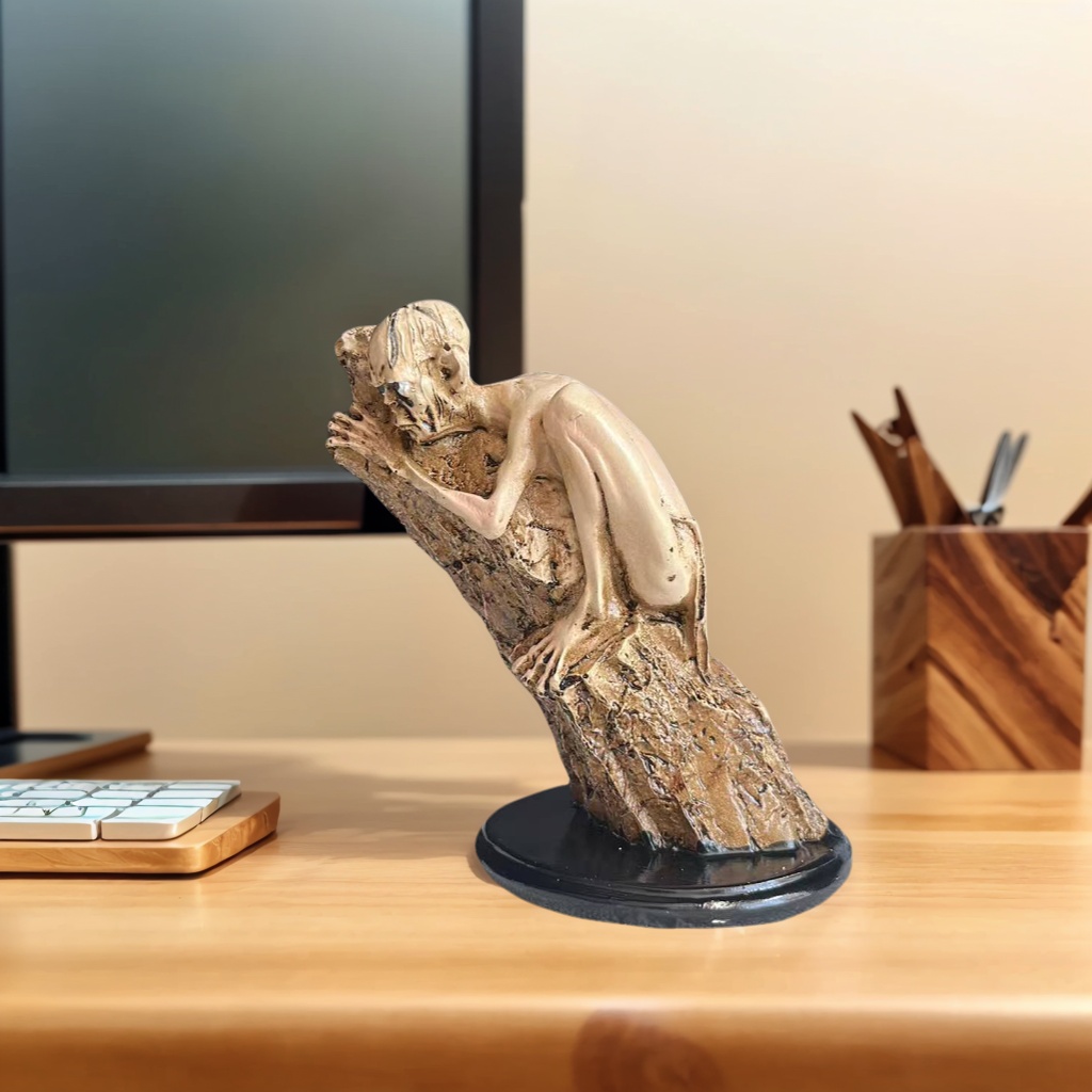 1 Piece of Tree-Hugging Human- - Resin Art Design For Wedding 评论和价格