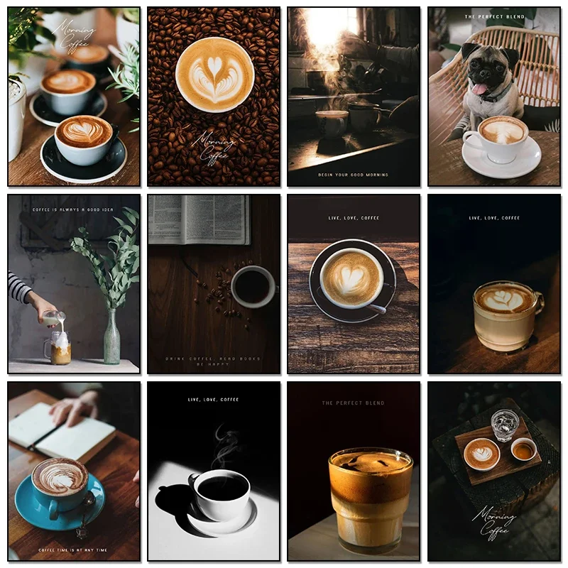 Vintage Morning Coffee Coffee  - Resin Art Quotes 评论和价格