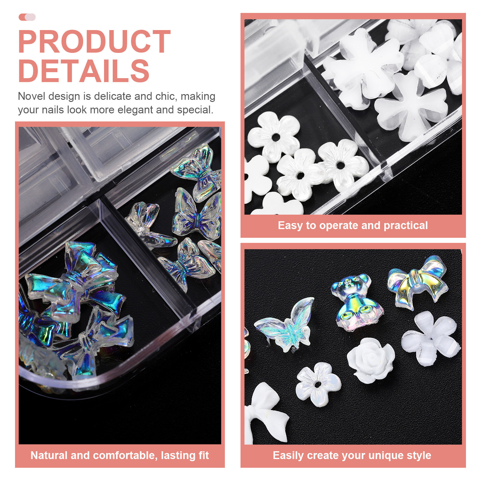 Nail Art DIY Charms Resin Flow - Resin Art Using Flowers 评论和价格