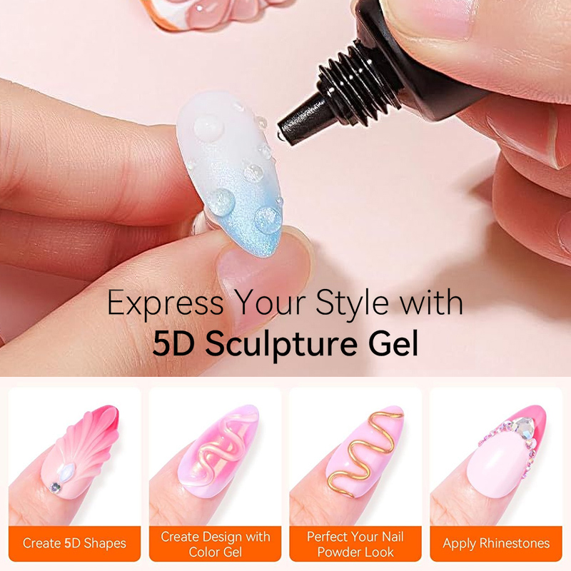 BORN PRETTY 2PCS 5D Sculpting  - Resin Art Using Flowers 评论和价格