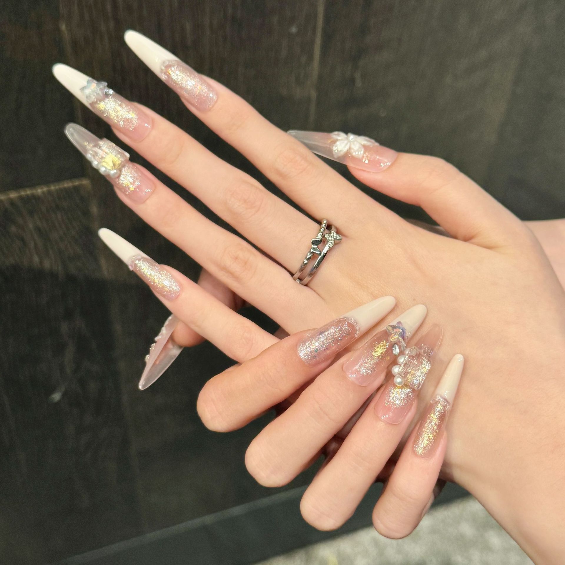 10pcs Pure Hand Pressed Stilet - Resin Art Glitter 评论和价格