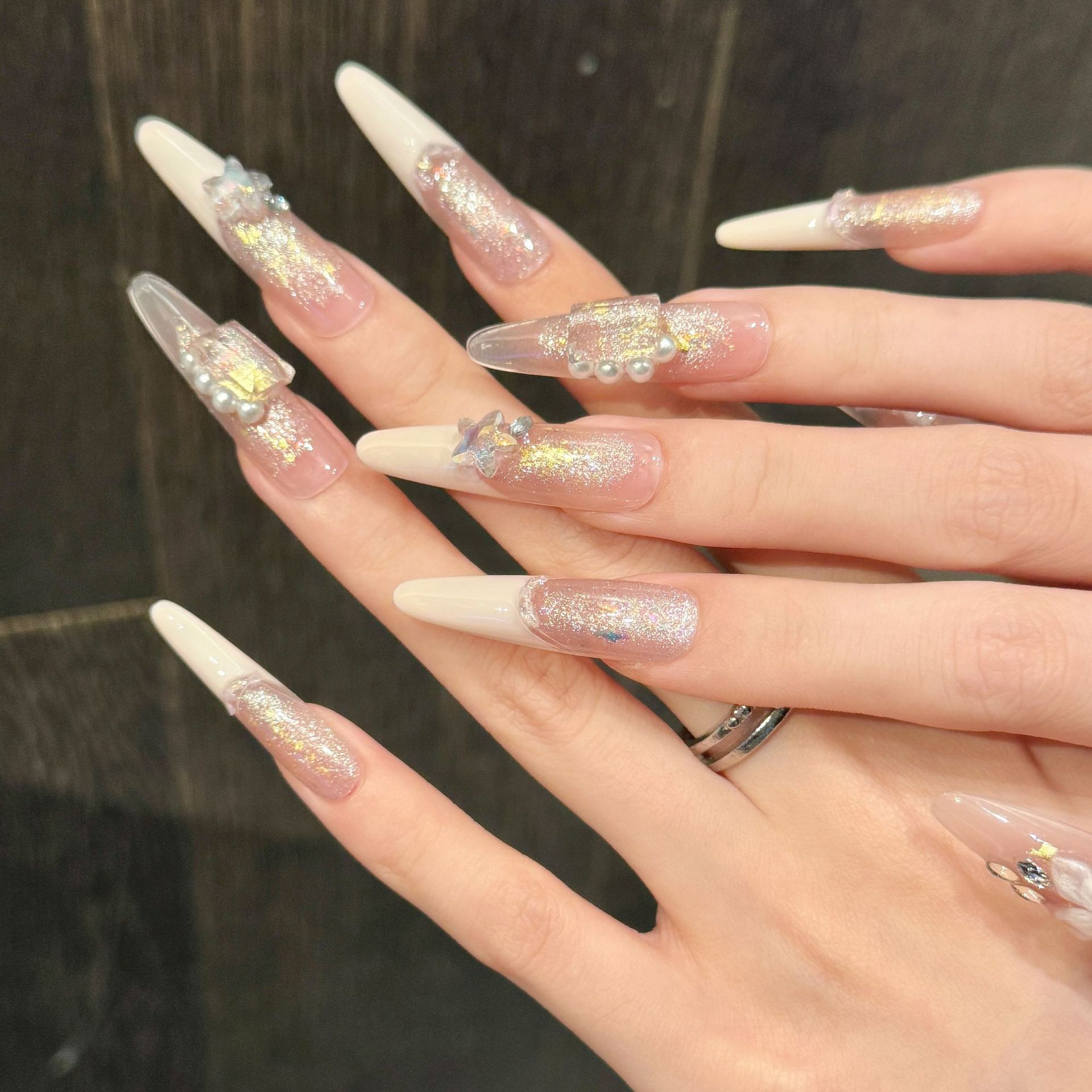 10pcs Pure Hand Pressed Stilet - Resin Art Glitter 评论和价格
