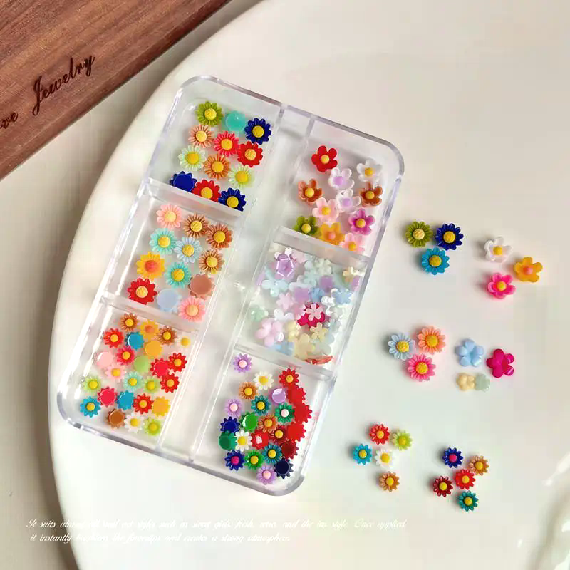 Summer Vibe Sunflower Nail Cha - Resin Art Using Flowers 评论和价格